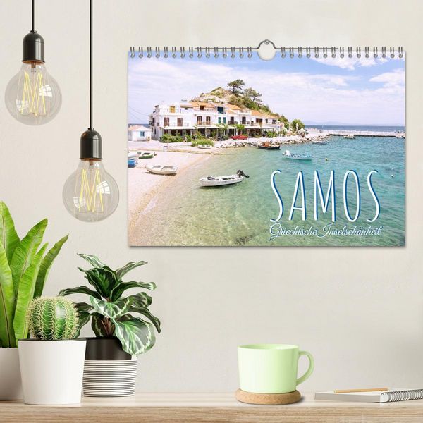 Produktbild: Samos. Griechische Inselsch&ouml;nheit (Wandkalender 2026 DIN A4 quer), CALVENDO Monatskalender