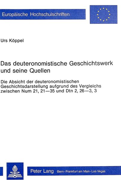 Produktbild: Das deuteronomistische Geschichtswerk und seine Quellen
