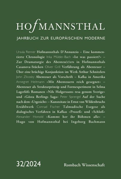 Produktbild: Hofmannsthal