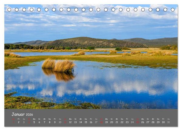Produktbild: Naturlandschaften Tasmaniens (Tischkalender 2026 DIN A5 quer), CALVENDO Monatskalender