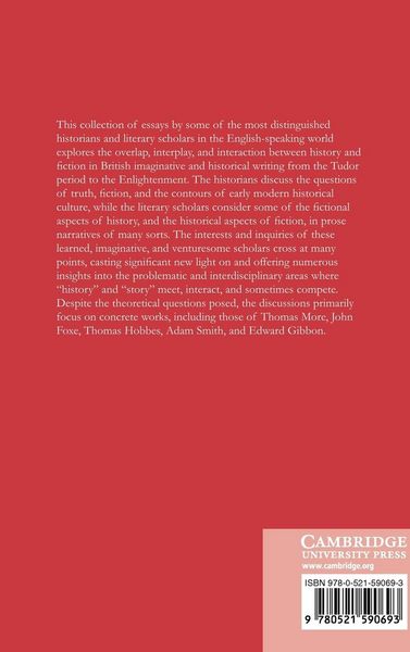 Produktbild: The Historical Imagination in Early Modern Britain