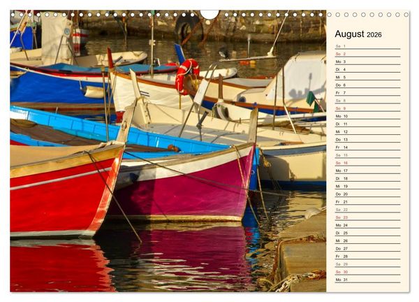 Produktbild: Urlaub an der Italienischen Riviera (Wandkalender 2026 DIN A3 quer), CALVENDO Monatskalender