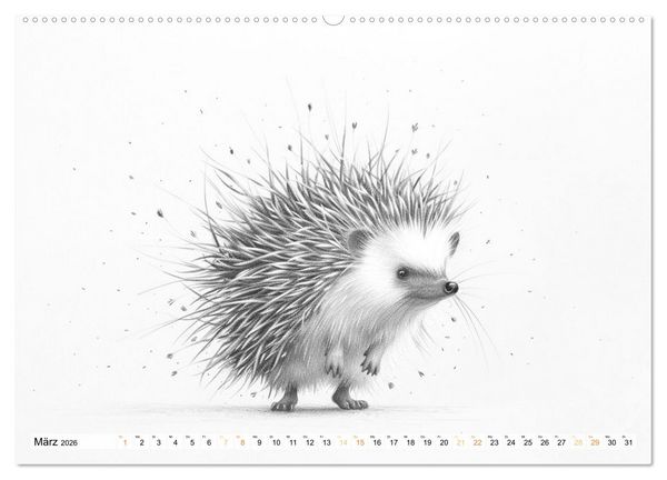 Produktbild: Tierisches Tohuwabohu (hochwertiger Premium Wandkalender 2026 DIN A2 quer), Kunstdruck in Hochglanz