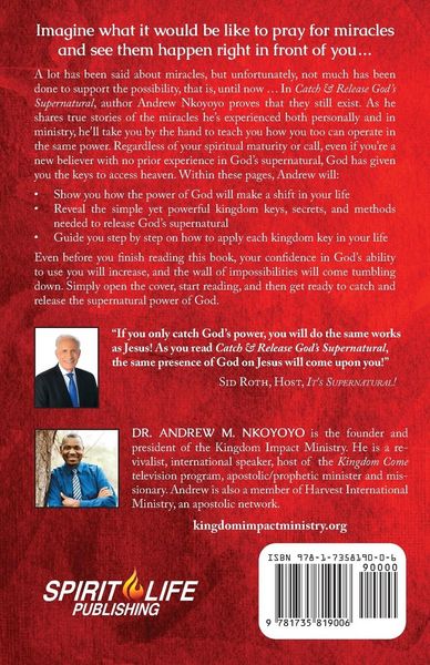 Produktbild: Catch and Release God's Supernatural