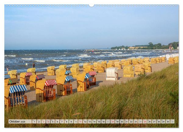 Produktbild: Niendorf Ostsee (Wandkalender 2026 DIN A2 quer), CALVENDO Monatskalender