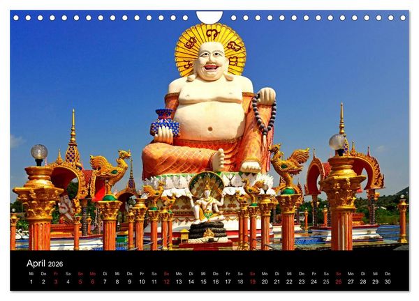 Produktbild: Sch&ouml;nes Thailand (Wandkalender 2026 DIN A4 quer), CALVENDO Monatskalender
