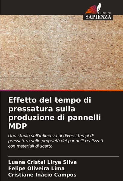 Produktbild: Effetto del tempo di pressatura sulla produzione di pannelli MDP