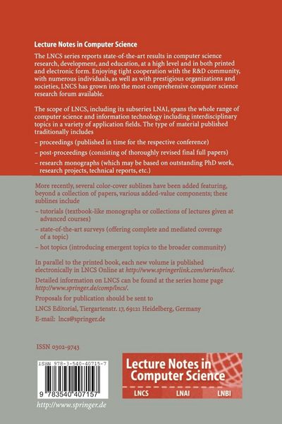 Produktbild: Advances in Web-Age Information Management