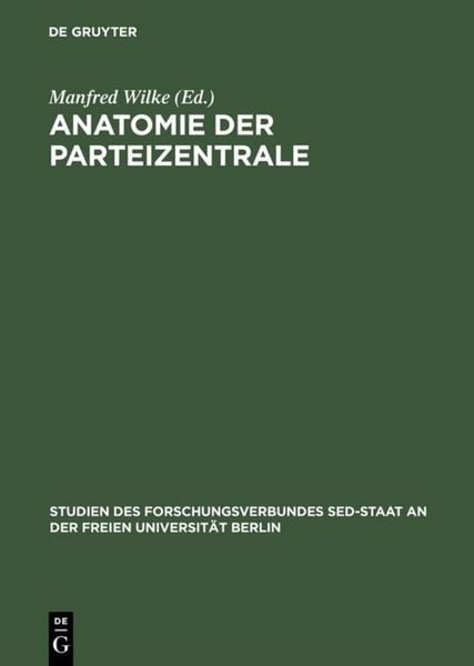 Produktbild: Anatomie der Parteizentrale