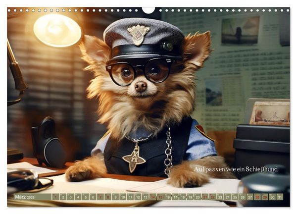 Produktbild: Tierische Sprichw&ouml;rter (Wandkalender 2026 DIN A3 quer), CALVENDO Monatskalender