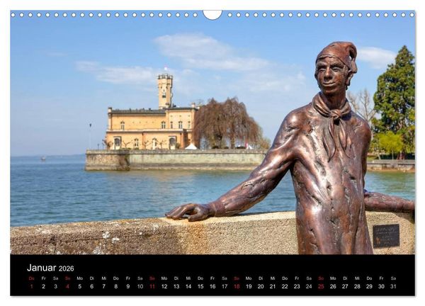 Produktbild: Bodensee (Wandkalender 2026 DIN A3 quer), CALVENDO Monatskalender