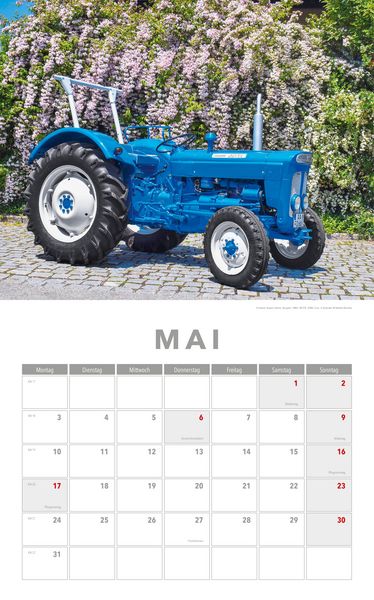Produktbild: Traktoren Kalender 2027
