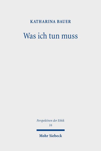 Produktbild: Was ich tun muss