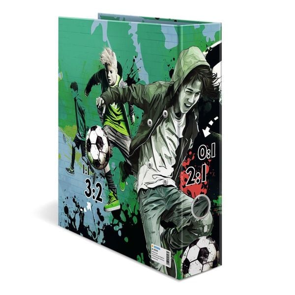 Produktbild: Herma Ordner Street Soccer DIN A4, Breite 70mm, 1 St&uuml;ck