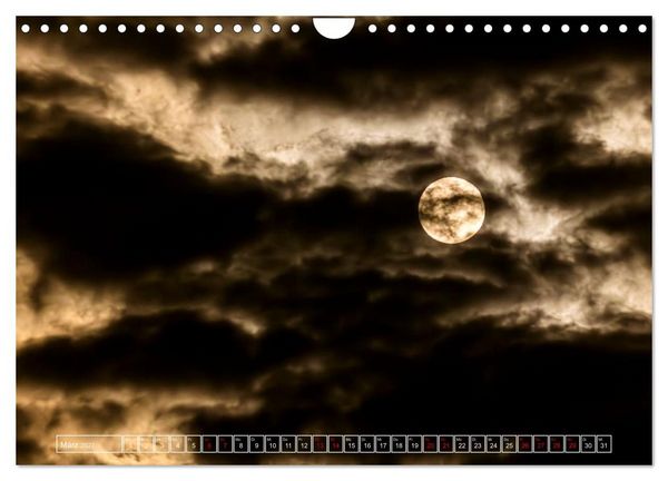 Produktbild: Faszination Mond - der etwas andere Mondkalender (Wandkalender 2027 DIN A4 quer), CALVENDO Monatskalender