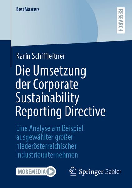 Produktbild: Die Umsetzung der Corporate Sustainability Reporting Directive