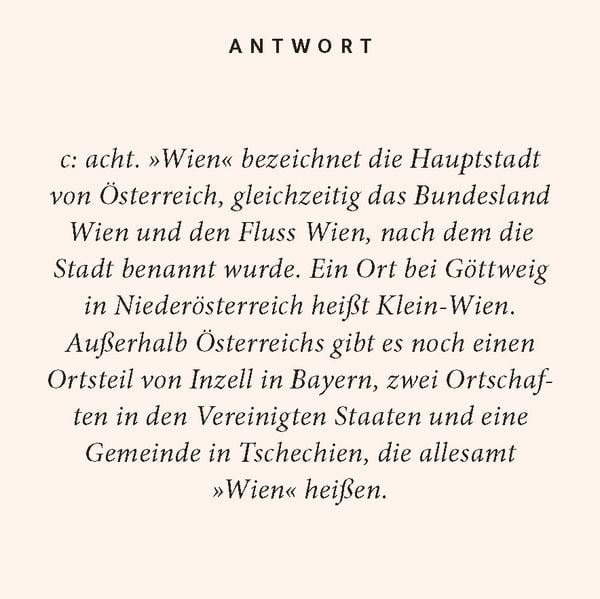 Produktbild: Wien-Quiz