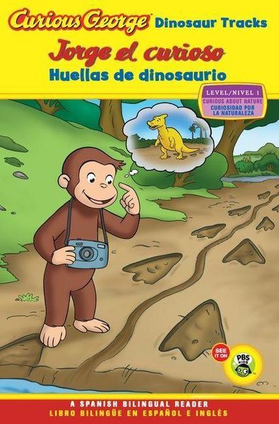 Produktbild: Curious George: Dinosaur Tracks/Jorge El Curioso Huellas de Dinosaurio
