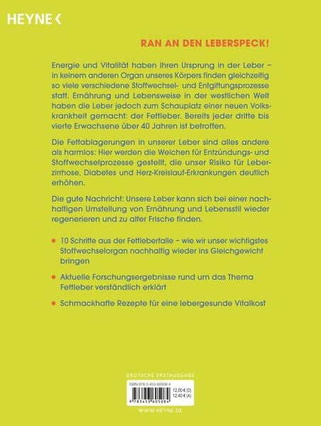 Produktbild: So kriegt die Leber ihr Fett weg!