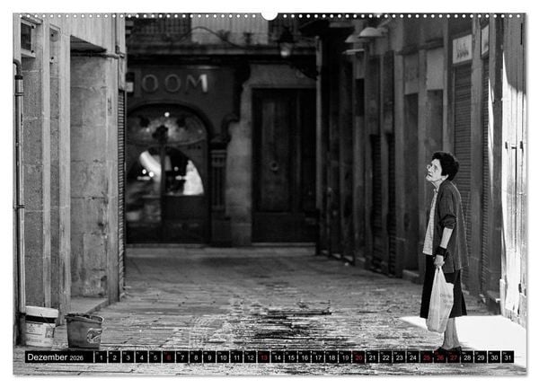Produktbild: Streetlife Barcelona (Wandkalender 2026 DIN A2 quer), CALVENDO Monatskalender