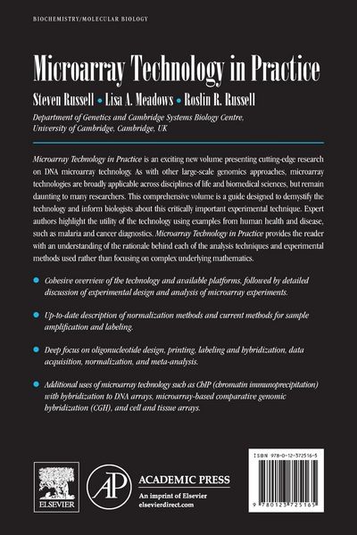 Produktbild: Microarray Technology in Practice