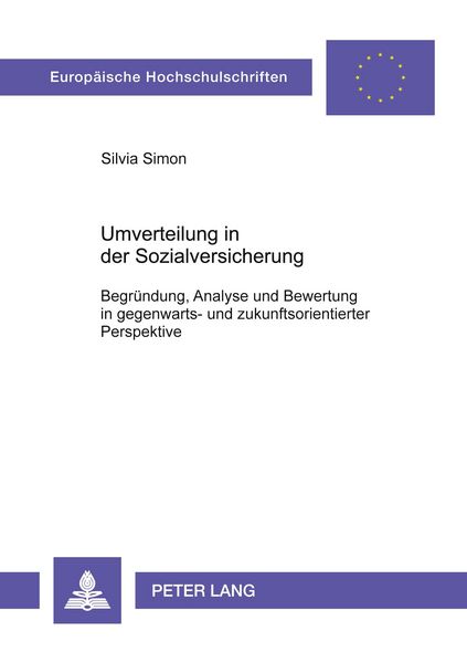 Produktbild: Umverteilung in der Sozialversicherung