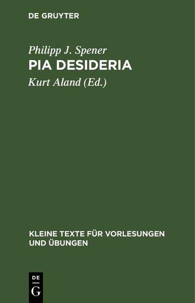 Produktbild: Pia Desideria