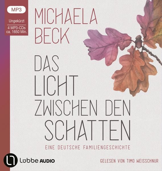 Das Licht zwischen den Schatten - Michaela Beck, CD, 9783785786048