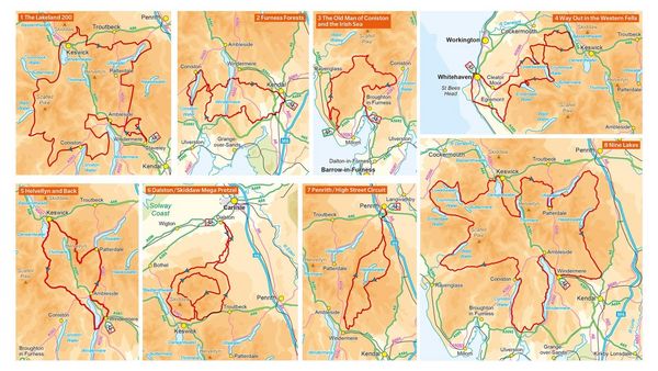 Produktbild: Bikepacking in the Lake District