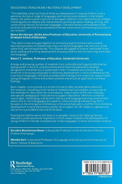 Produktbild: Early Biliteracy Development