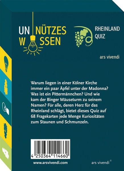 Produktbild: Unn&uuml;tzes Wissen Rheinland
