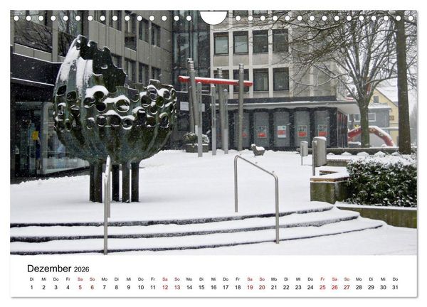 Produktbild: Velbert - Stadt der Schl&ouml;sser und Beschl&auml;ge (Wandkalender 2026 DIN A4 quer), CALVENDO Monatskalender
