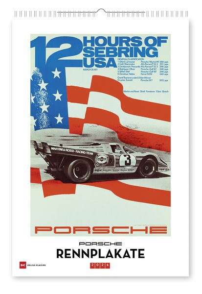 Produktbild: Porsche Rennplakate 2026