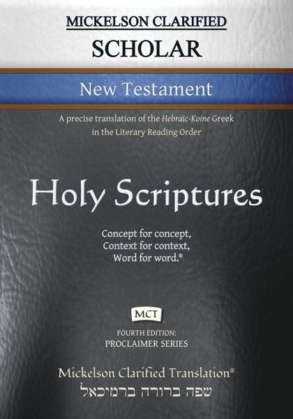 Produktbild: Mickelson Clarified Scholar New Testament, MCT