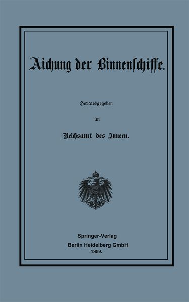 Produktbild: Aichung der Binnenschiffe