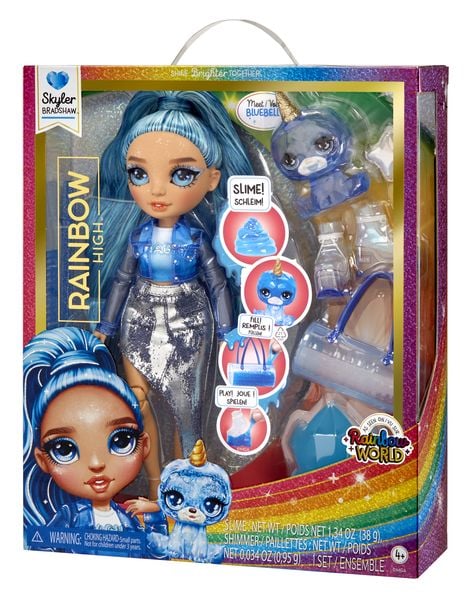 Produktbild: Classic Rainbow Fashion Doll- Skyler (blue)