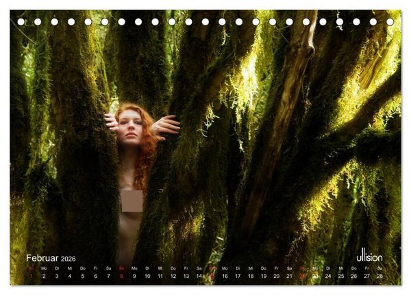 Produktbild: REDHEADS Paradies (Tischkalender 2026 DIN A5 quer), CALVENDO Monatskalender