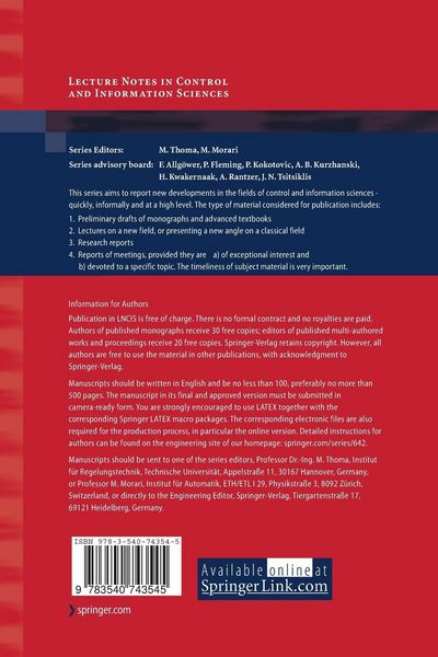Produktbild: Advances in Cooperative Control and Optimization