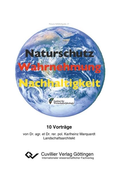 Produktbild: Naturschutz &ndash; Wahrnehmung &ndash; Nachhaltigkeit