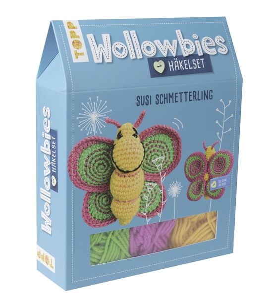 Wollowbies Häkelset Schmetterling