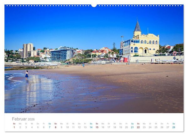 Produktbild: ESTORIL - die sch&ouml;nsten Badeorte Lissabons (Wandkalender 2026 DIN A2 quer), CALVENDO Monatskalender