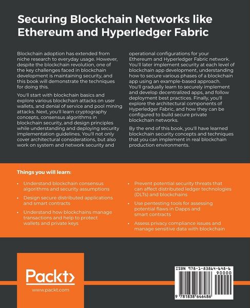 Produktbild: Securing Blockchain Networks like Ethereum and Hyperledger Fabric