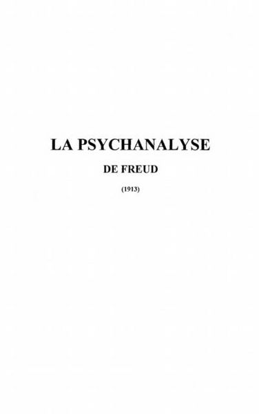 Produktbild: La psychanalyse de Freud