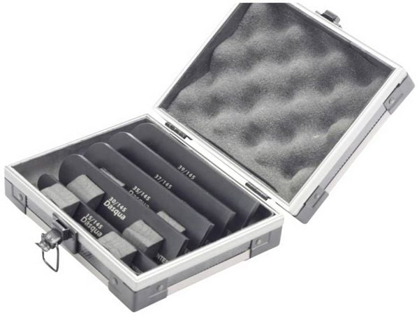 Produktbild: Dasqua 1801-0110-A Premium-Magnet-Parallel-Set mit Griff Produktabmessung, L&auml;nge: 125mm