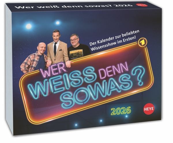 Produktbild: Wer wei&szlig; denn sowas? Tagesabrei&szlig;kalender 2026
