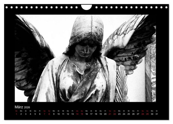 Produktbild: Die Engel von Melaten (Wandkalender 2026 DIN A4 quer), CALVENDO Monatskalender