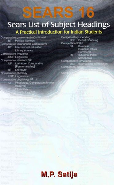 Produktbild: Sears 16 Sears List of Subject Headings a Practical Introduction for Indian Students
