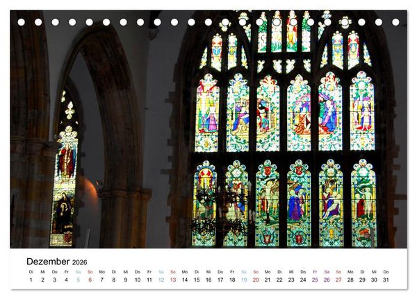 Produktbild: East Sussex (Tischkalender 2026 DIN A5 quer), CALVENDO Monatskalender