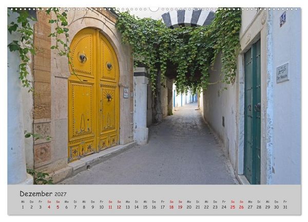 Produktbild: Tunesien Vielfalt am Mittelmeer (Wandkalender 2027 DIN A2 quer), CALVENDO Monatskalender