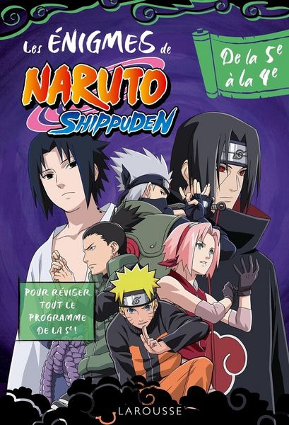 Produktbild: Naruto Shippuden : &eacute;nigmes de la 5e &agrave; la 4e